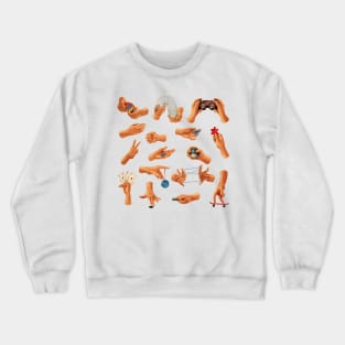 FINGER GAMES Crewneck Sweatshirt